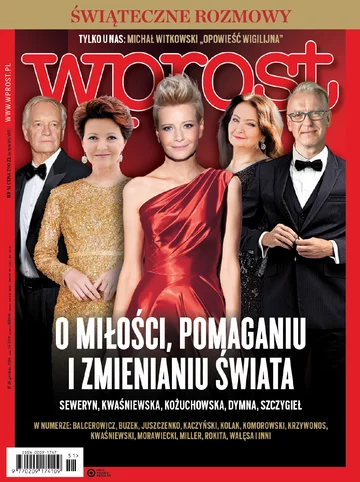 Okładka tygodnika Wprost nr 51/2018 (1866)