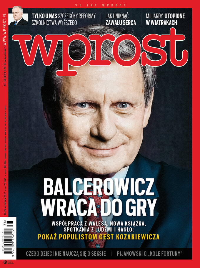 Okładka 38/2017 (1803) WPROST