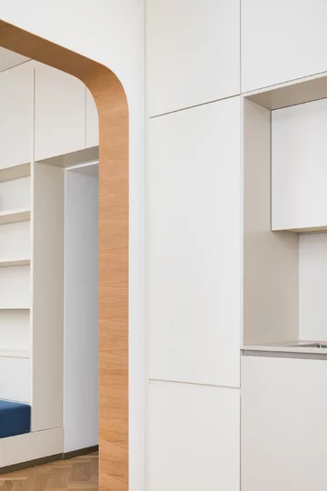 Mieszkanie w kamienicy, projekt No Architects Linka, No Architects