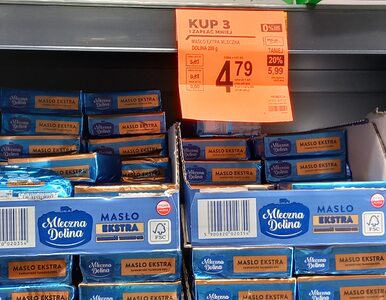 Masło za 2,99 zł. Czy sieci handlowe nie naruszają interesów mleczarzy?