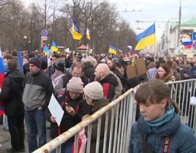 Miniatura: Kilkadziesiąt tysięcy Rosjan protestowało...