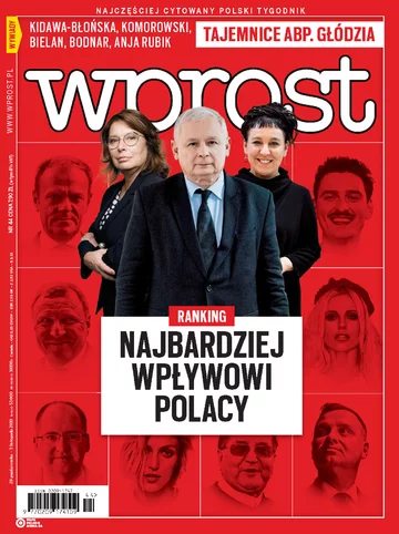 Okładka tygodnika Wprost nr 44/2019 (1909)