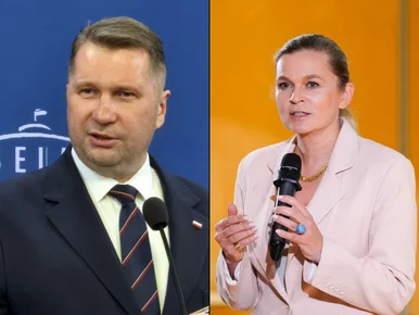 Miniatura: Czarnek wyciągnął „świadectwo szkolne”...
