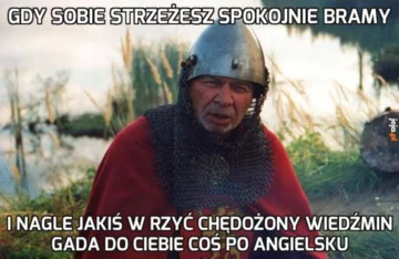 mem o wiedźminie 