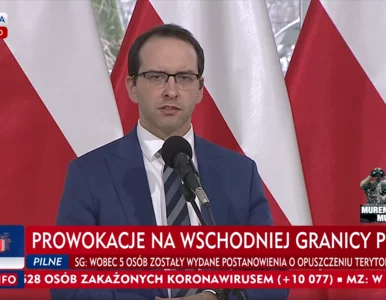 Miniatura: Kryzys na granicy. Służby białoruskie...