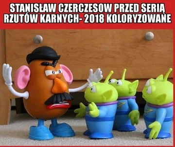Mem po meczu Rosja - Chorwacja 