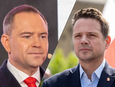 Miniatura: Nowy sondaż prezydencki. Trzaskowski i...