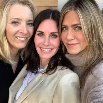 Lisa Kudrow, Courtney Cox i Jennifer Aniston 