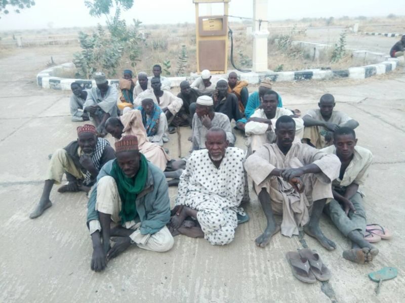 Uciekinierzy z niewoli Boko Haram 