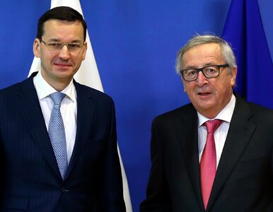 Miniatura: Juncker o nowelizacjach ustaw o...