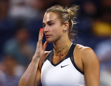 Miniatura: Aryna Sabalenka o walkowerze w US Open....