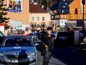 Miniatura: Strzelanina w&nbsp;Czechach. Są ofiary...