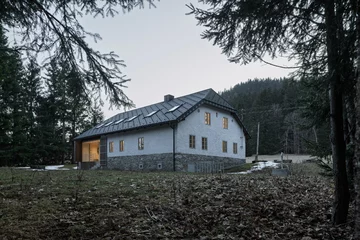 Remont starej chaty, projekt Studio Plyš 