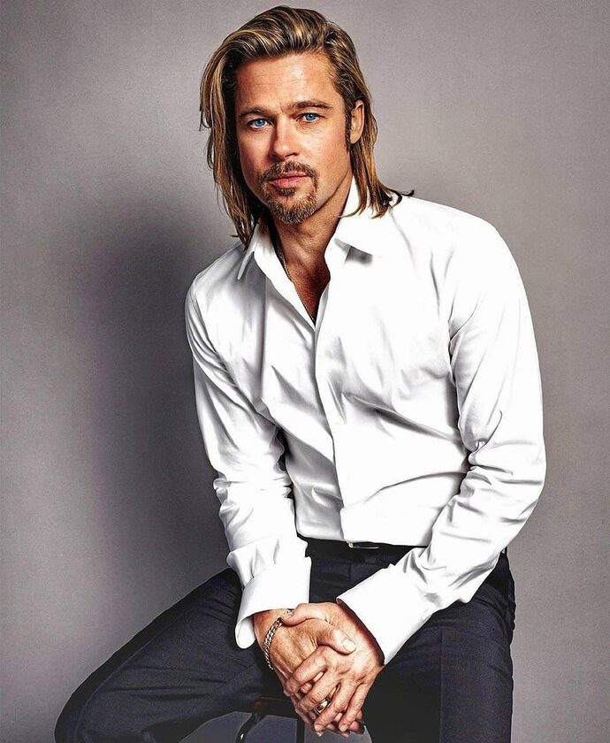Brad Pitt w 2013 r. 