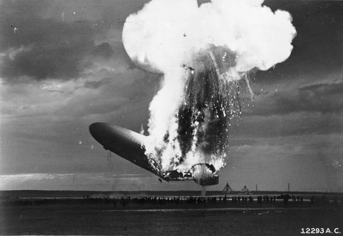 Katastrofa sterowca „Hindenburg” 6 maja 1937 roku 