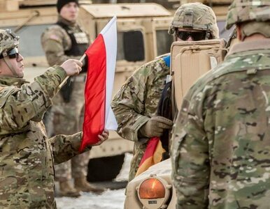 Miniatura: Amerykańscy żołnierze w Polsce. Powitano...