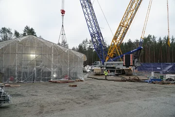 Świnoujście. Prace na budowie tunelu pod Świną 