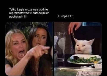 Mem po meczu Legii Warszawa z Qarabag Agdam 