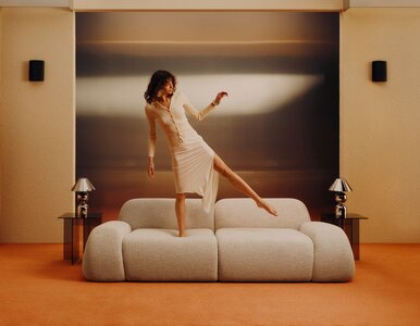 Miniatura: WOLKE  – designerska sofa inspirowana...