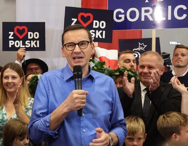 Miniatura: Morawiecki skomentował głośne nazwiska na...