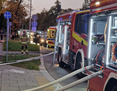 Miniatura: Warszawa walczy z gigantycznym pożarem....