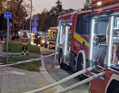 Miniatura: Warszawa walczy z gigantycznym pożarem....