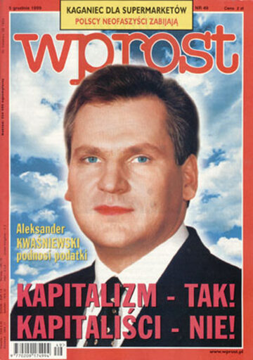 Okładka tygodnika Wprost nr 49/1999 (888)