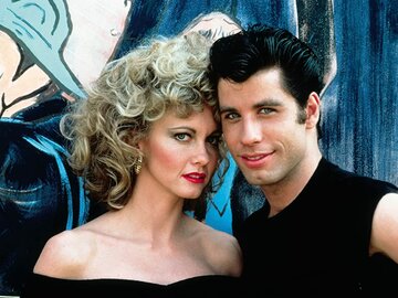 Kadr z&nbsp;filmu &bdquo;Grease&rdquo;