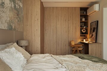 Japandi w&nbsp;Katowicach &ndash; harmonia prostoty i&nbsp;natury, projekt Avo Architekci