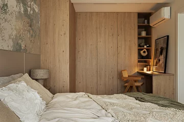 Japandi w Katowicach – harmonia prostoty i natury, projekt Avo Architekci 