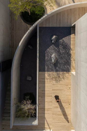Betonowa Casa Tao w Meksyku, projekt HW Studio