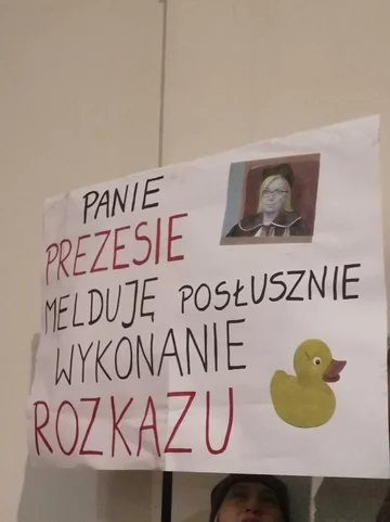 Plakaty i transparenty z marszu „Ani jednej więcej!” w Warszawie, 6.11.2021 r. 