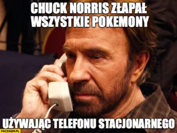 Mem z Chuckiem Norrisem 