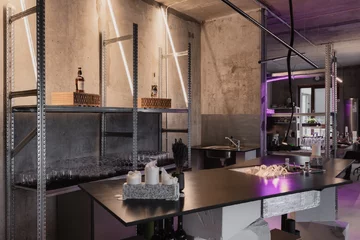 Venue 54 pop up Restaurant, Ryga. Projekt: Open AD 