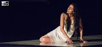 Frida. Życie Sztuka Rewolucja Martyna Kaliszewska jako Frida Kahlo w sztuce Jakuba Przebindowskiego Frida. Życie Sztuka Rewolucja.