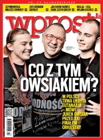 Okładka tygodnika Wprost nr 2/2013 (1559)