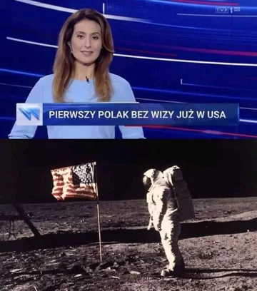 Mem powstały po materiale „Wiadomości” 