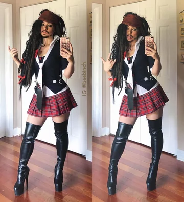 Mira Park jako Jack Sparrow 