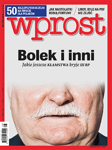 Okładka tygodnika Wprost nr 8/2016 (1725)