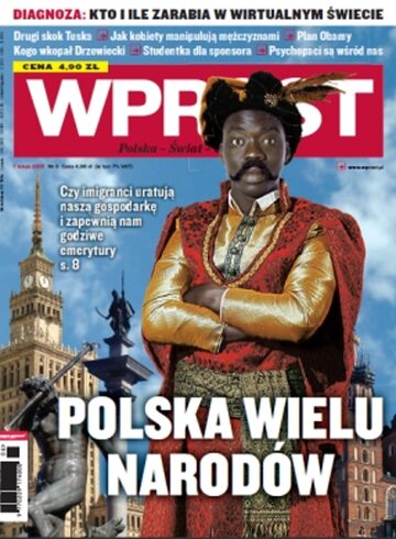Okładka tygodnika Wprost nr 6/2010 (1410)