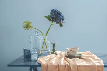 Kolor niebieski we wnętrzu 