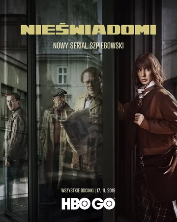 Plakat promujący serial „Nieświadomi” 