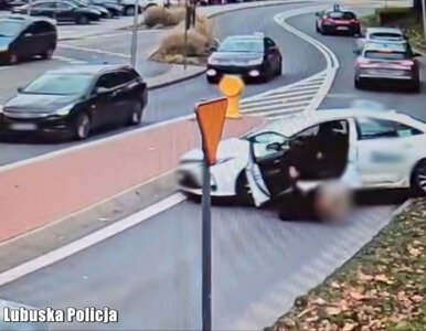 Miniatura: O krok od tragedii przed dworcem PKP....