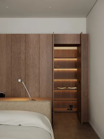 Minimalistyczne mieszkanie w Kijowie, projekt Hi atelier Hi atelier, Ihor Havrylenko, Ukraina