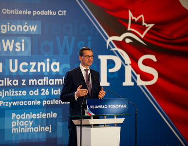 Miniatura: Premier Morawiecki: Pytam...