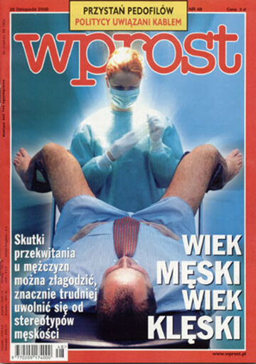 Okładka tygodnika Wprost nr 48/2000 (939)