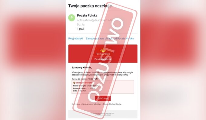 Fałszywy e-mail