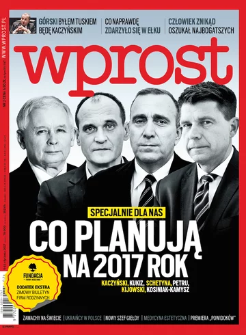 Okładka tygodnika Wprost nr 2/2017 (1769)