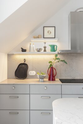 Miniatura: Stumetrowy apartament, projekt Joanna...