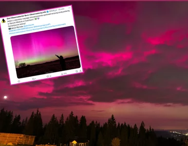 Miniatura: Tak wyglądała burza geomagnetyczna w...